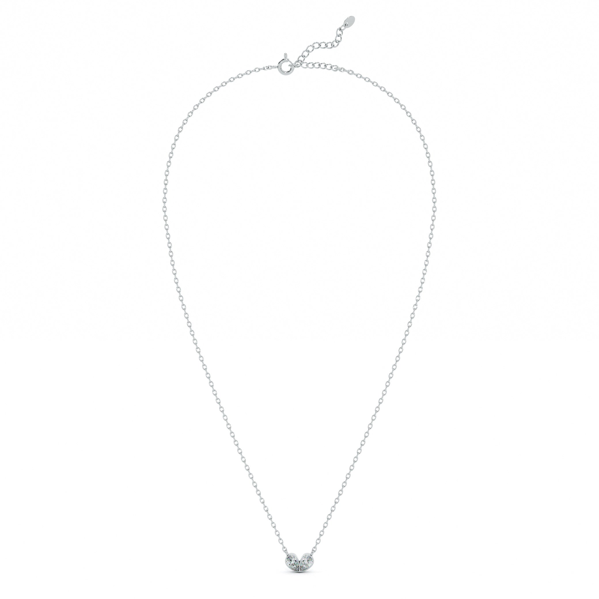 Guardian Stone 9KT Gold Lab Grown Diamond Necklace