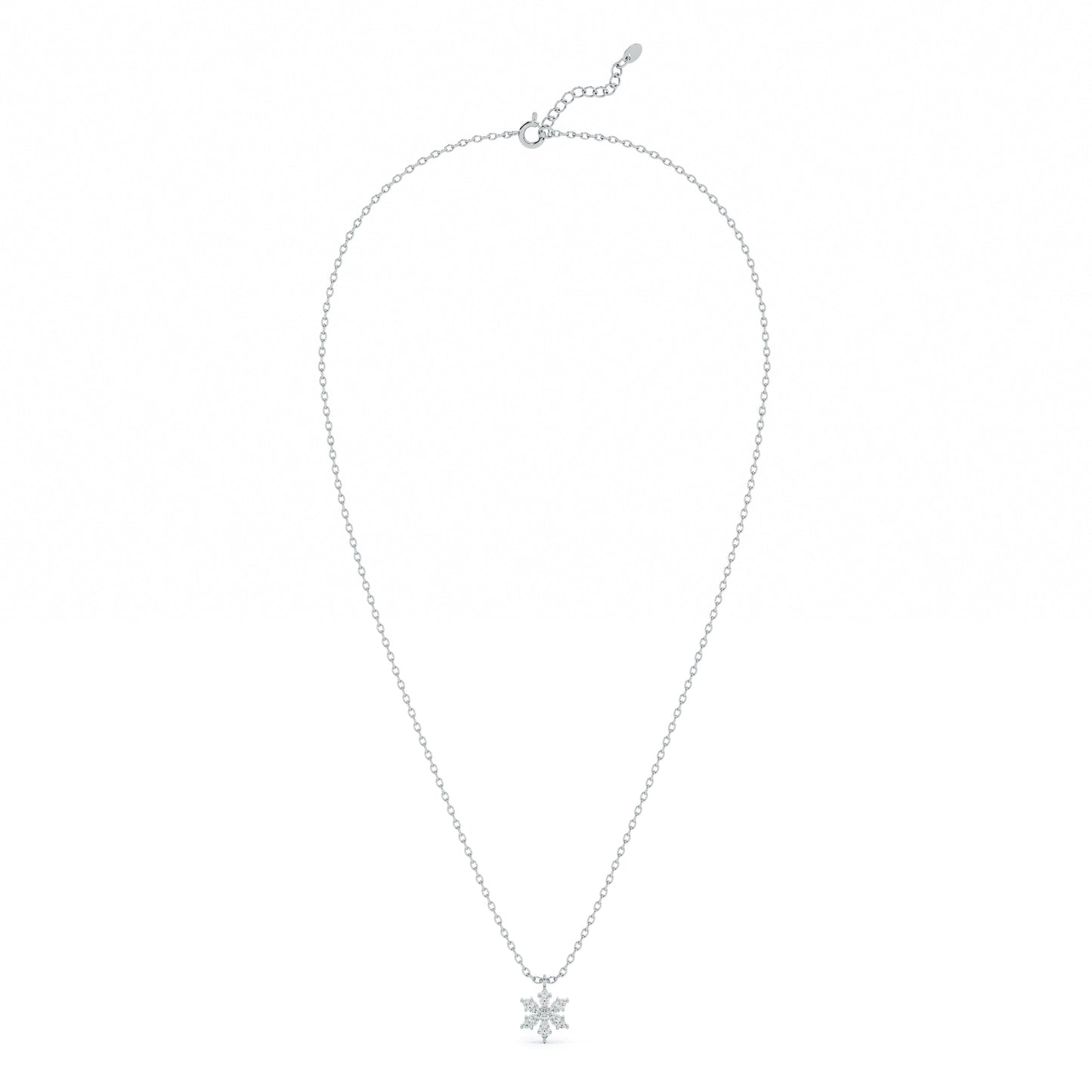 Eternal Blossom 9KT Gold Lab Grown Diamond Necklace
