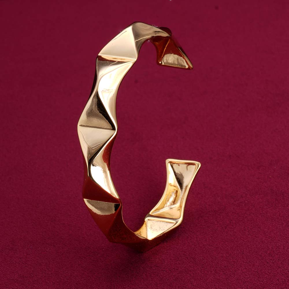 Golden Edge Cuff Bracelet