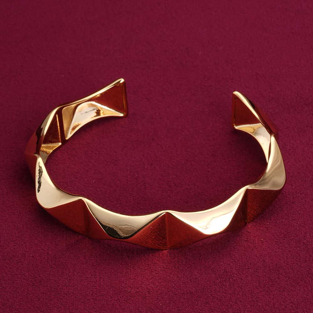 Golden Edge Cuff Bracelet