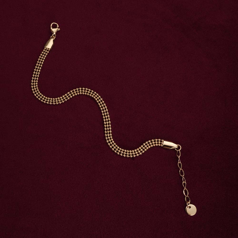 Gold Classic Link Bracelet