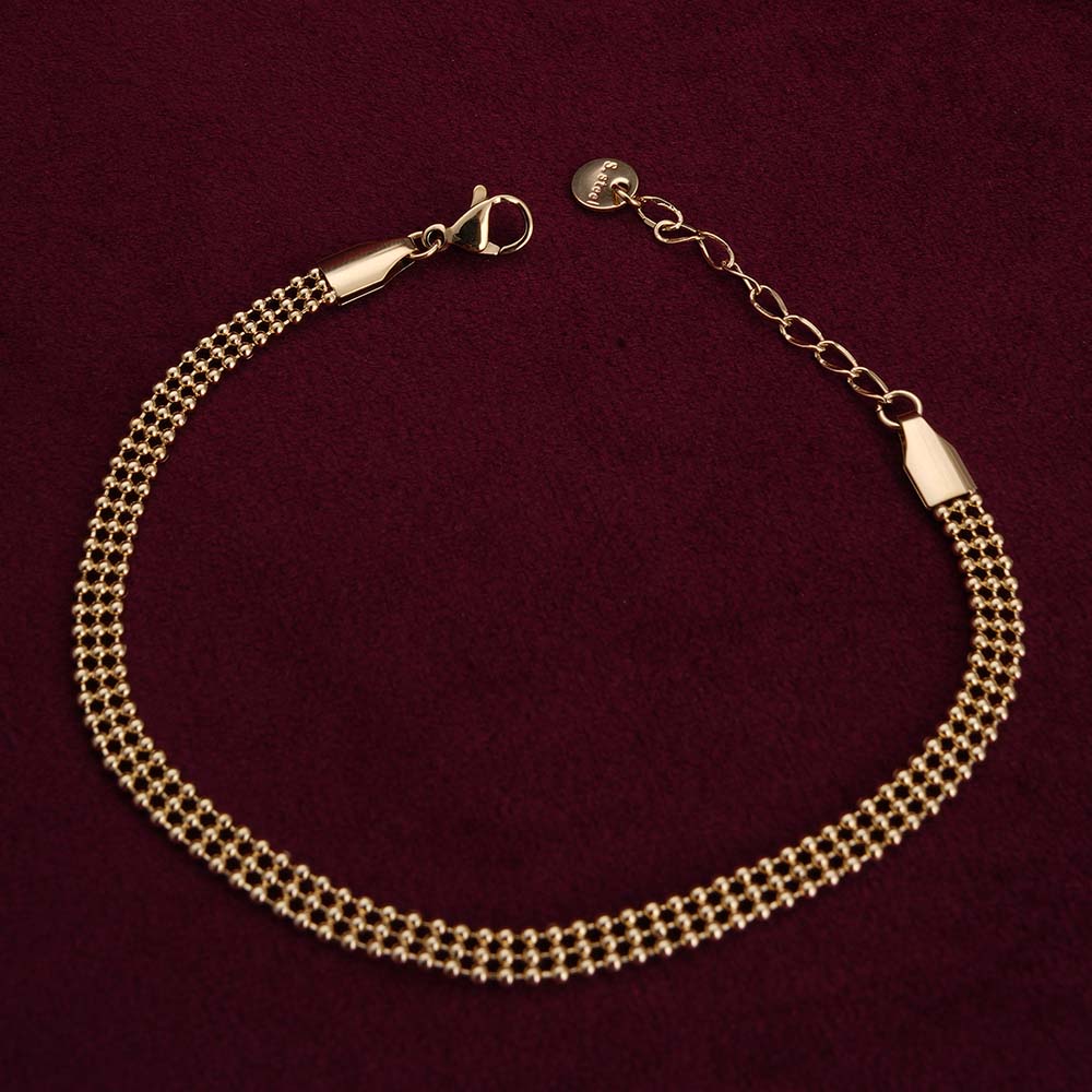 Gold Classic Link Bracelet