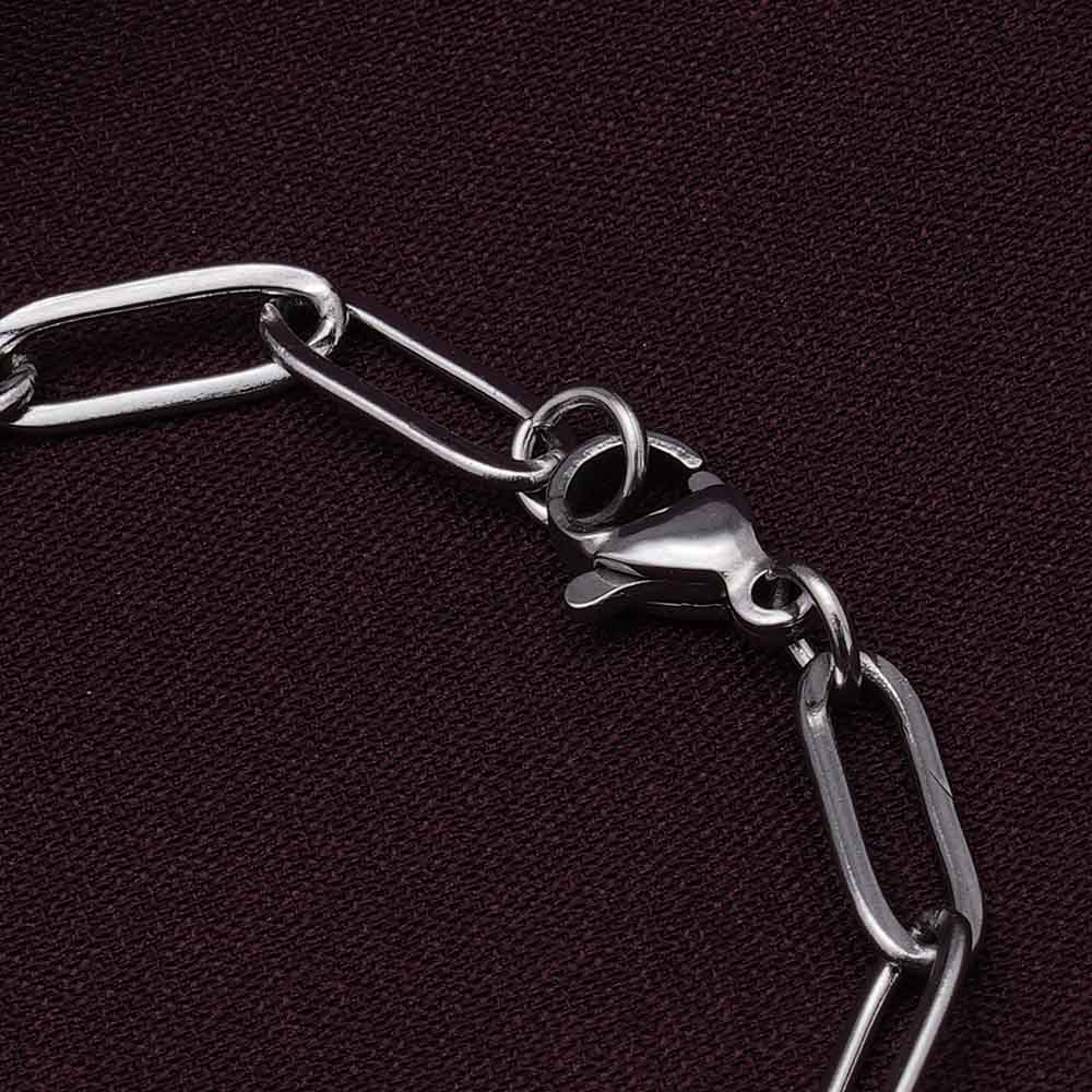 Heart Charm Silver Bracelet