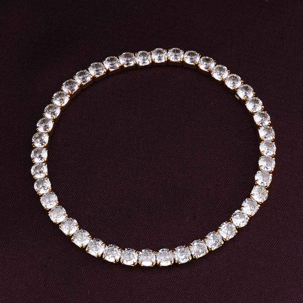 Exquisite Gold Studded Bracelet