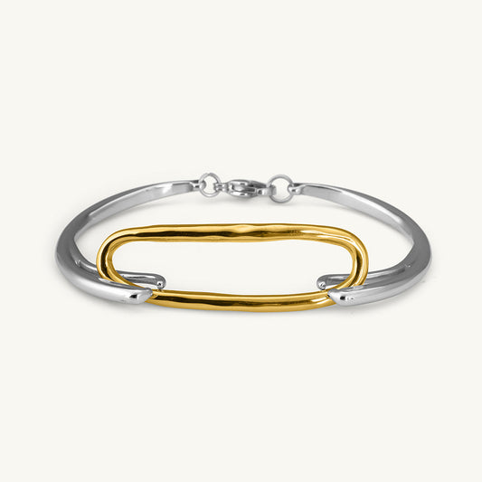 Modern Parallel Link Bracelet