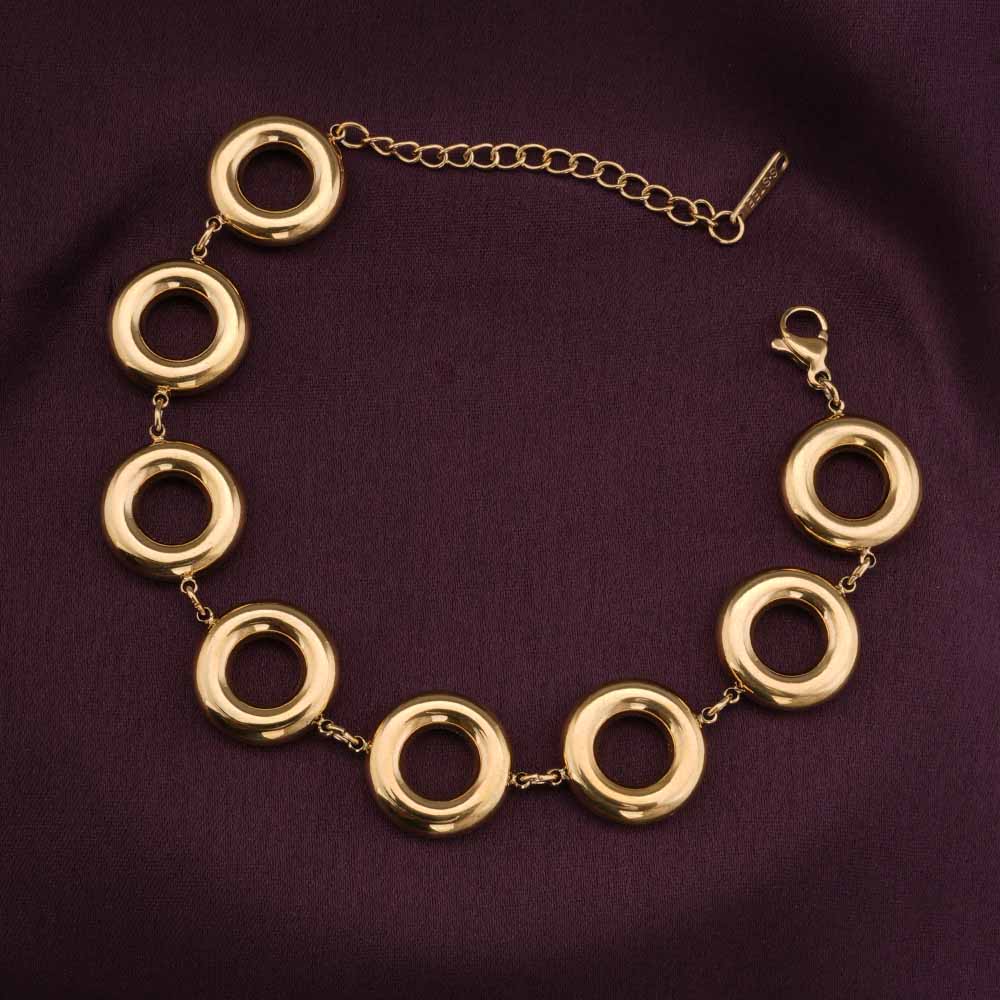 Punky Circle Chain Bracelet