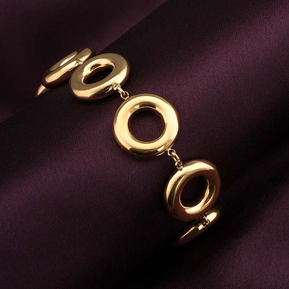 Punky Circle Chain Bracelet