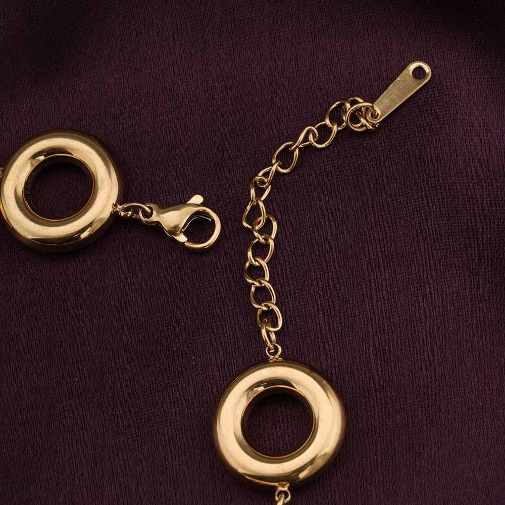Punky Circle Chain Bracelet