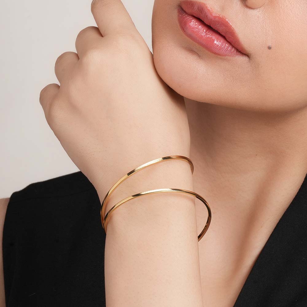 Stylish Triangle Cuff Bracelet