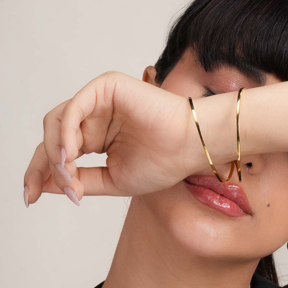 Stylish Triangle Cuff Bracelet