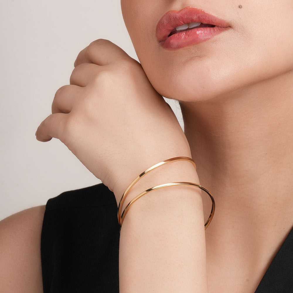 Stylish Triangle Cuff Bracelet