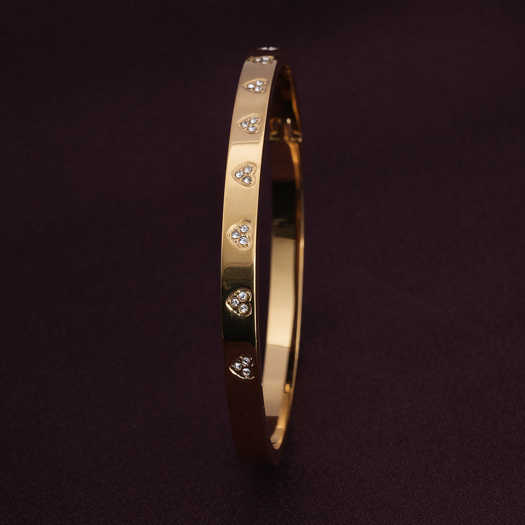 Minimal Stones Bangle Bracelet