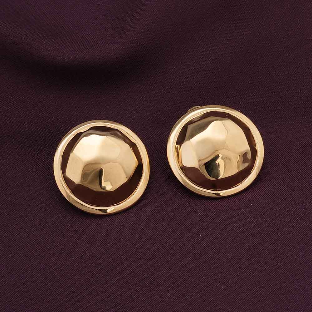 Golden Duo Stud Earrings