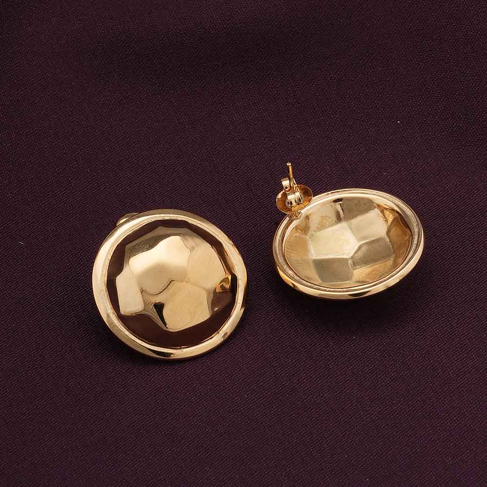 Golden Duo Stud Earrings