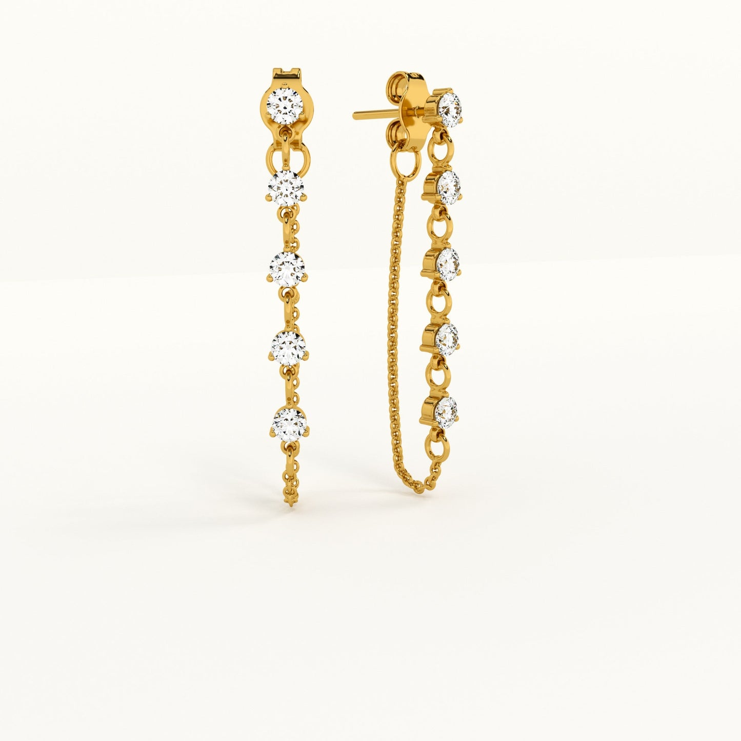 Twinkling Teardrops Drop Earrings
