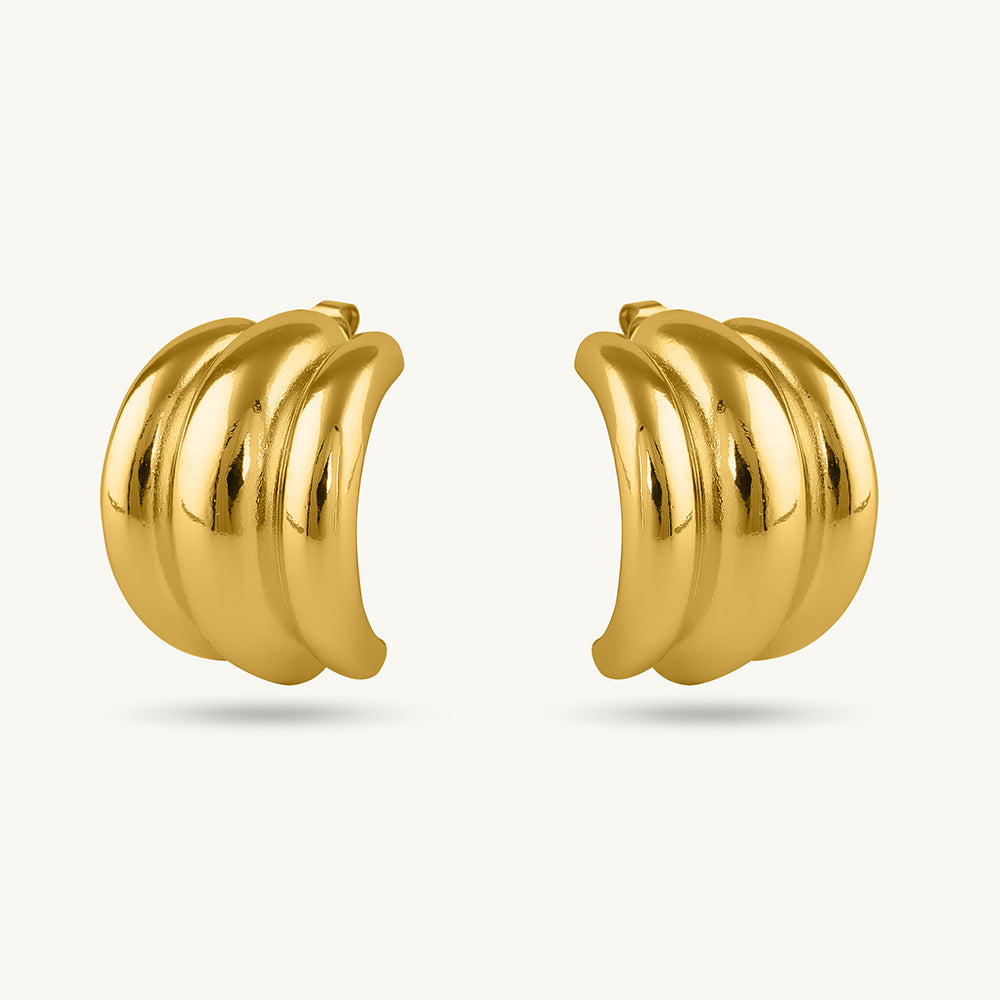 Triple C Stud Earrings
