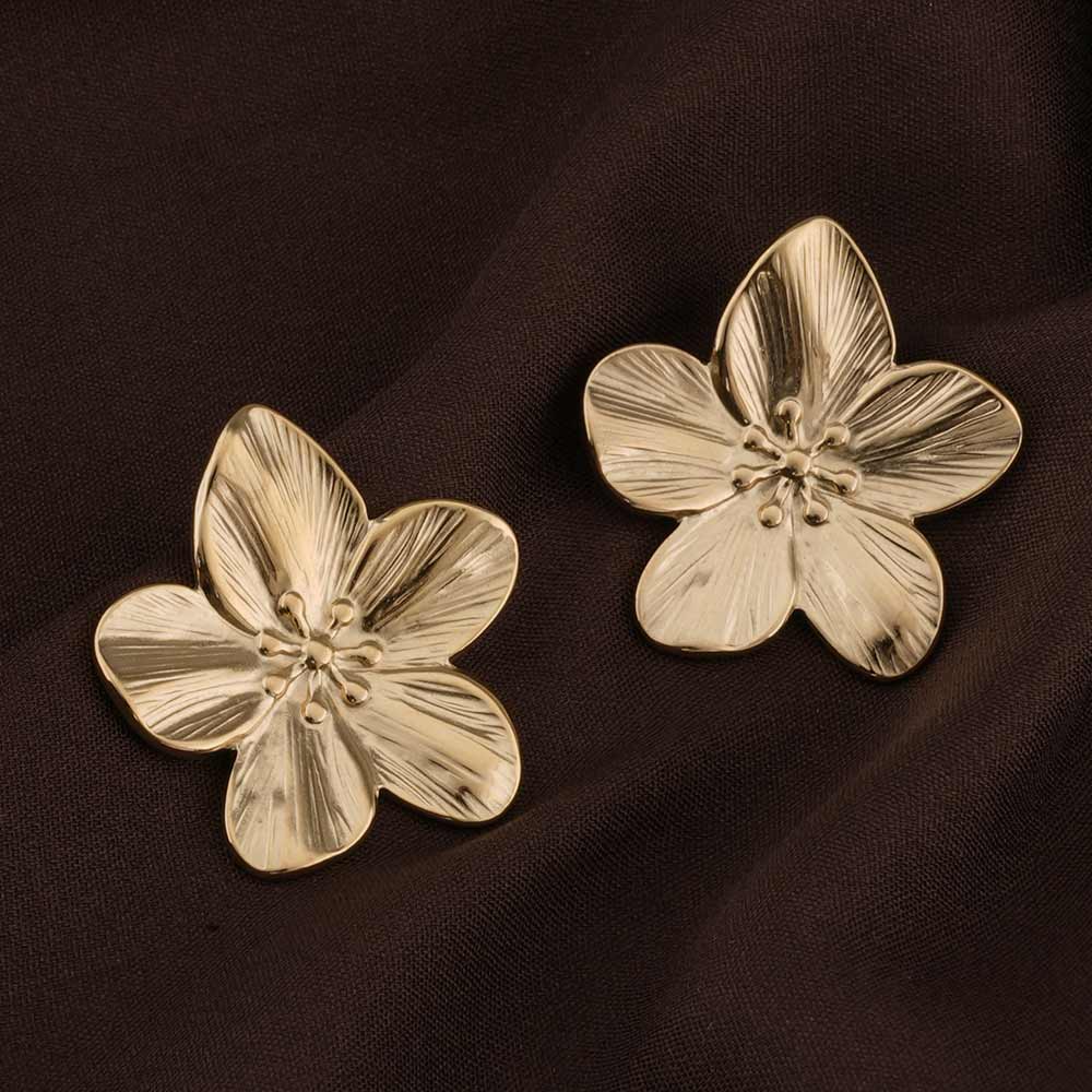 Golden Blossom Earrings