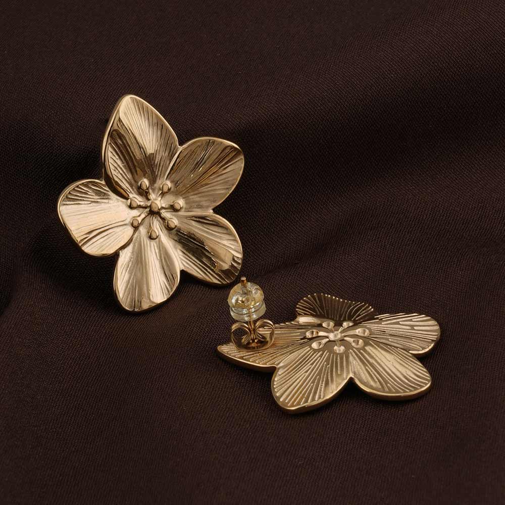 Golden Blossom Earrings