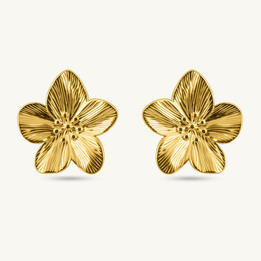 Golden Blossom Earrings