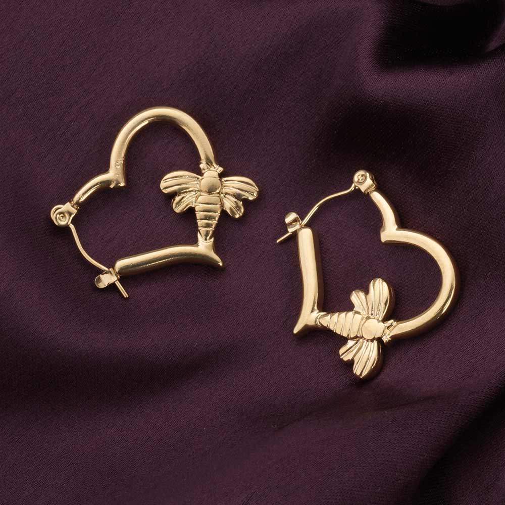Sweetheart Bee Earrings