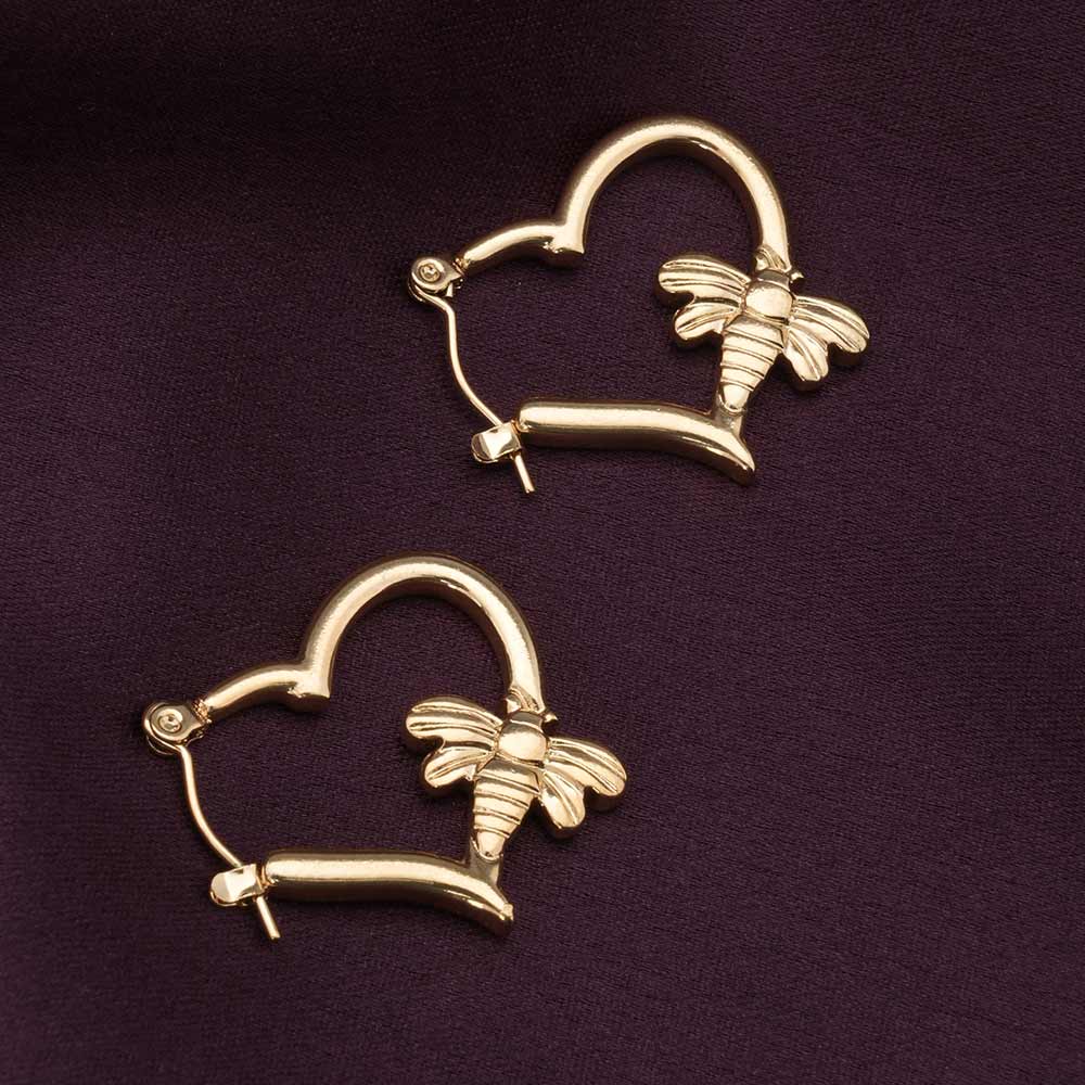 Sweetheart Bee Earrings