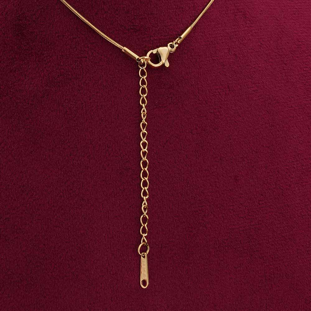 Everyday Exquisite Yellow Stone Gold Necklace