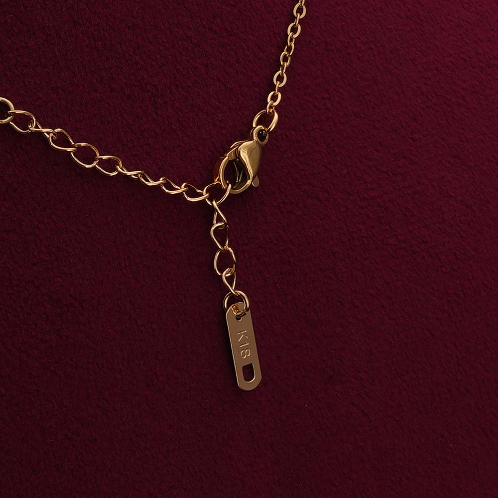 Pearl Clusters Gold Necklace