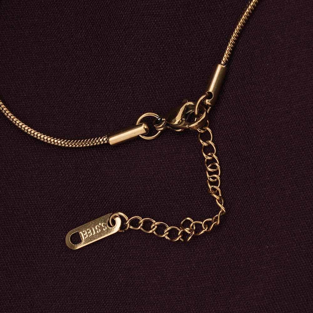 Emerald Embrace Gold Necklace