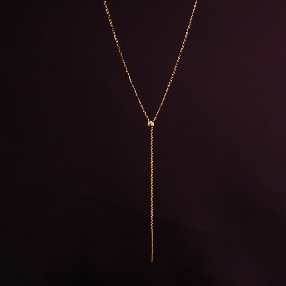 Trendy Sleek Chain Necklace