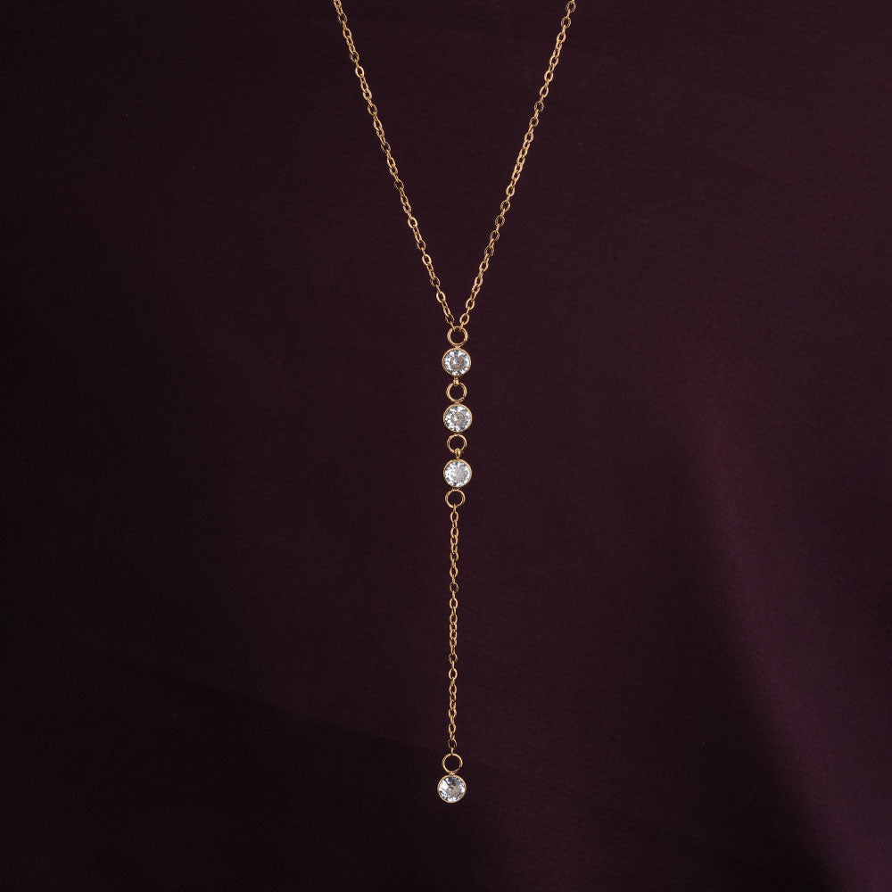 Sparkling Elegance Stone Necklace