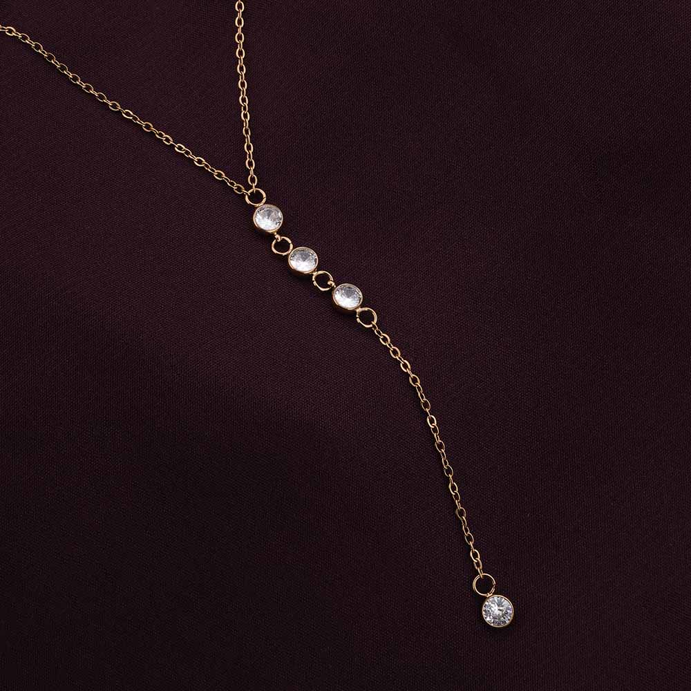 Sparkling Elegance Stone Necklace