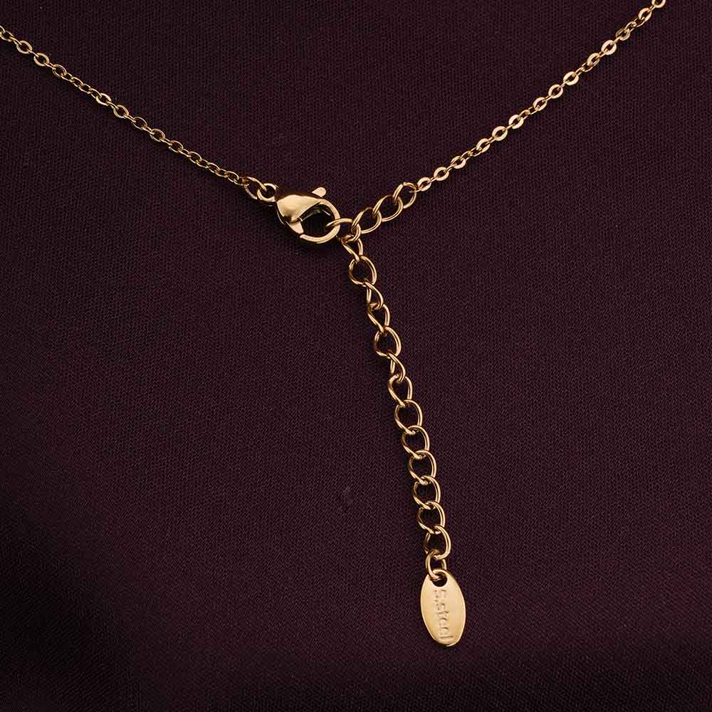 Floral Fantasy Gold Necklace
