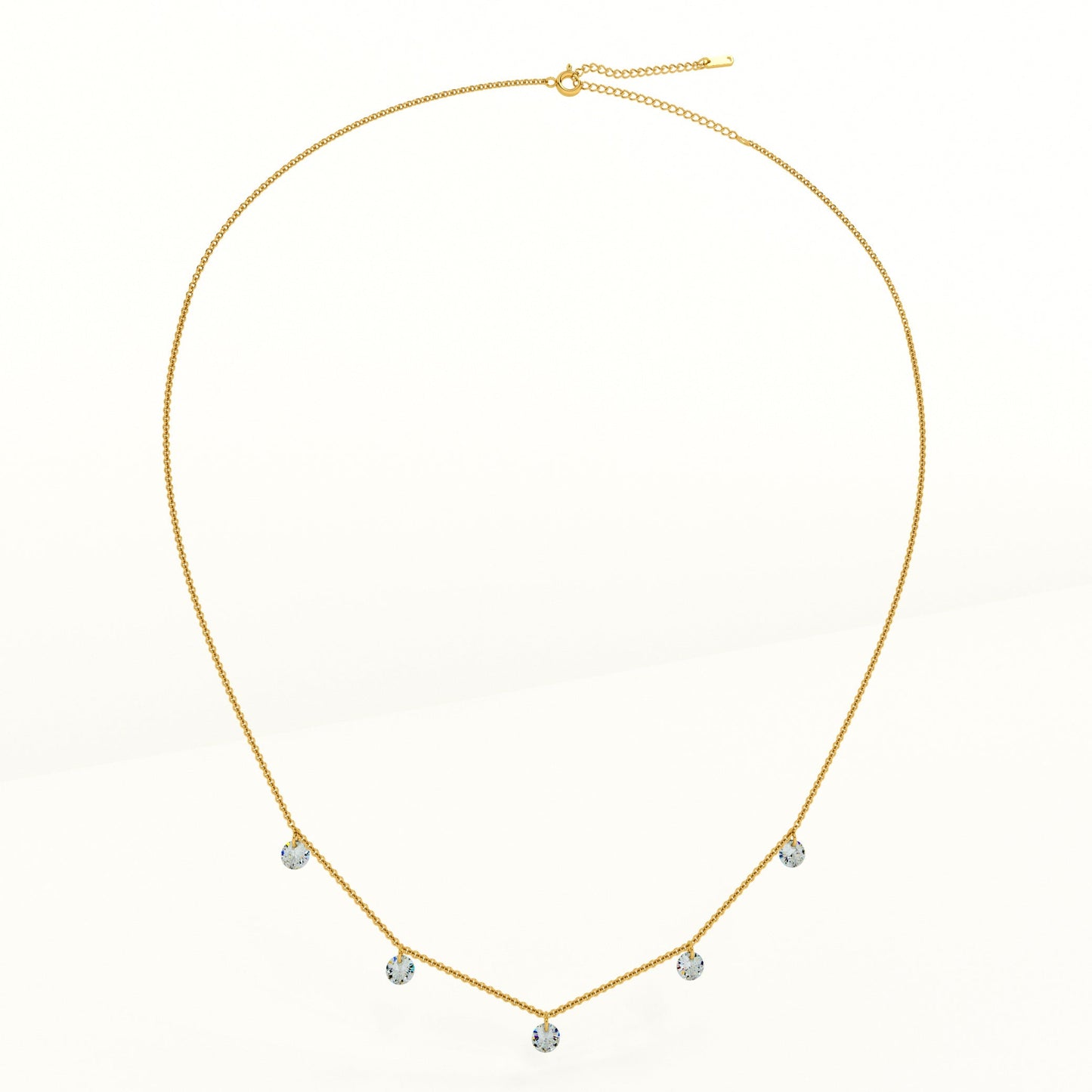 Diamond Dreams Gold Necklace