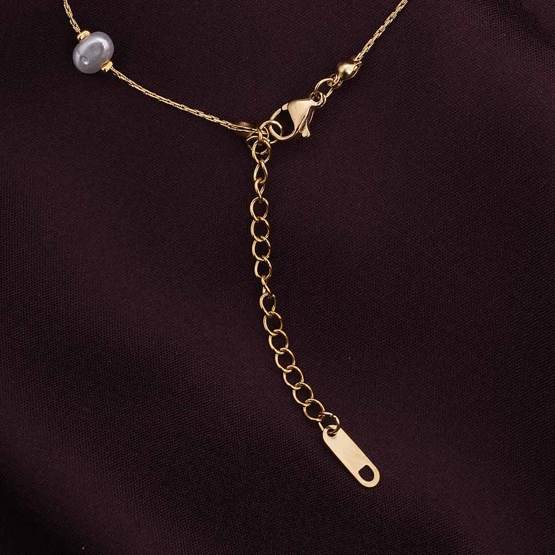 Pearl Perfection Gold Chain Necklace