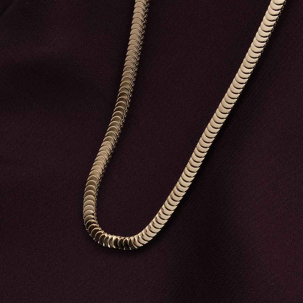 Gold Snake Chain Necklace