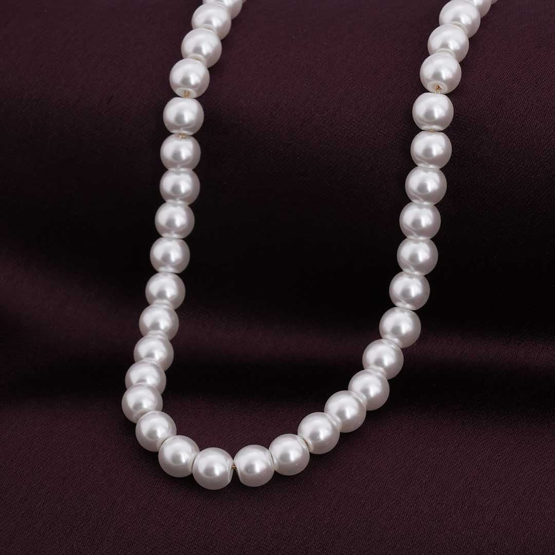 Snow White Pearl Necklace
