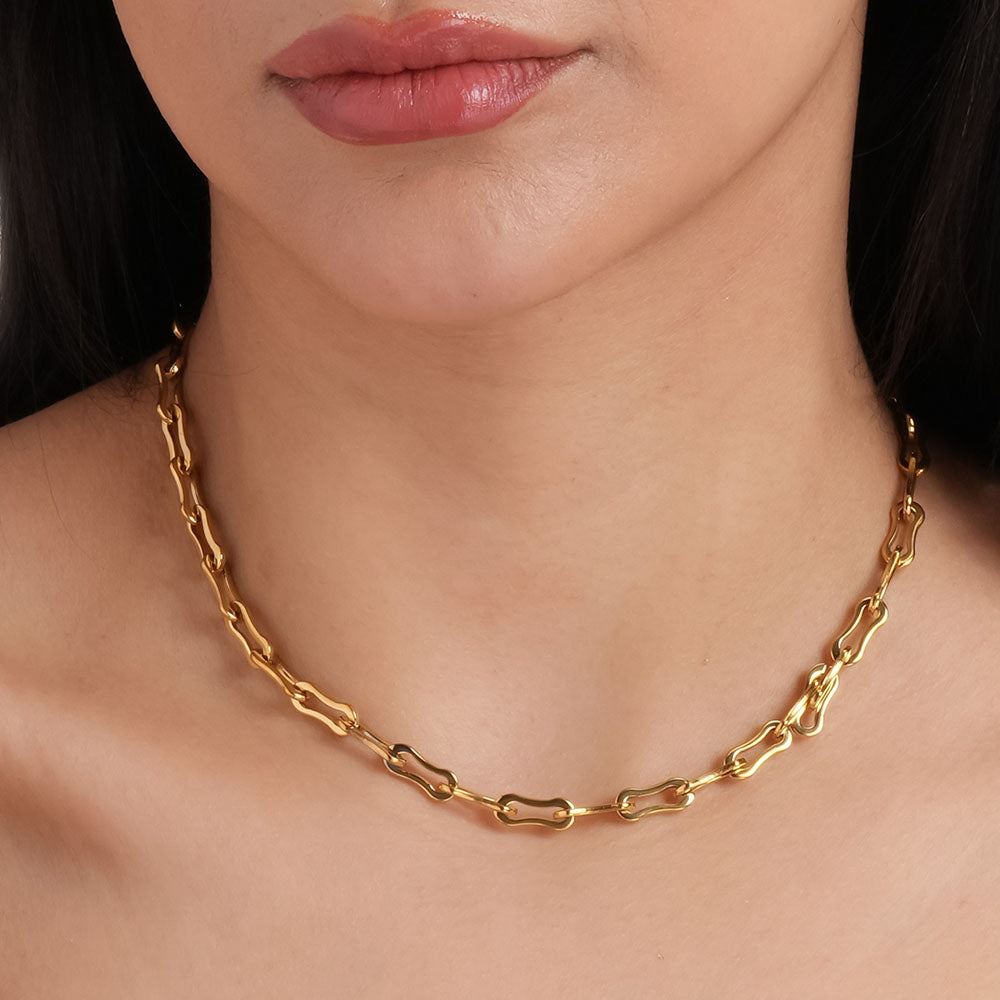 Trendy Bone Link Chain