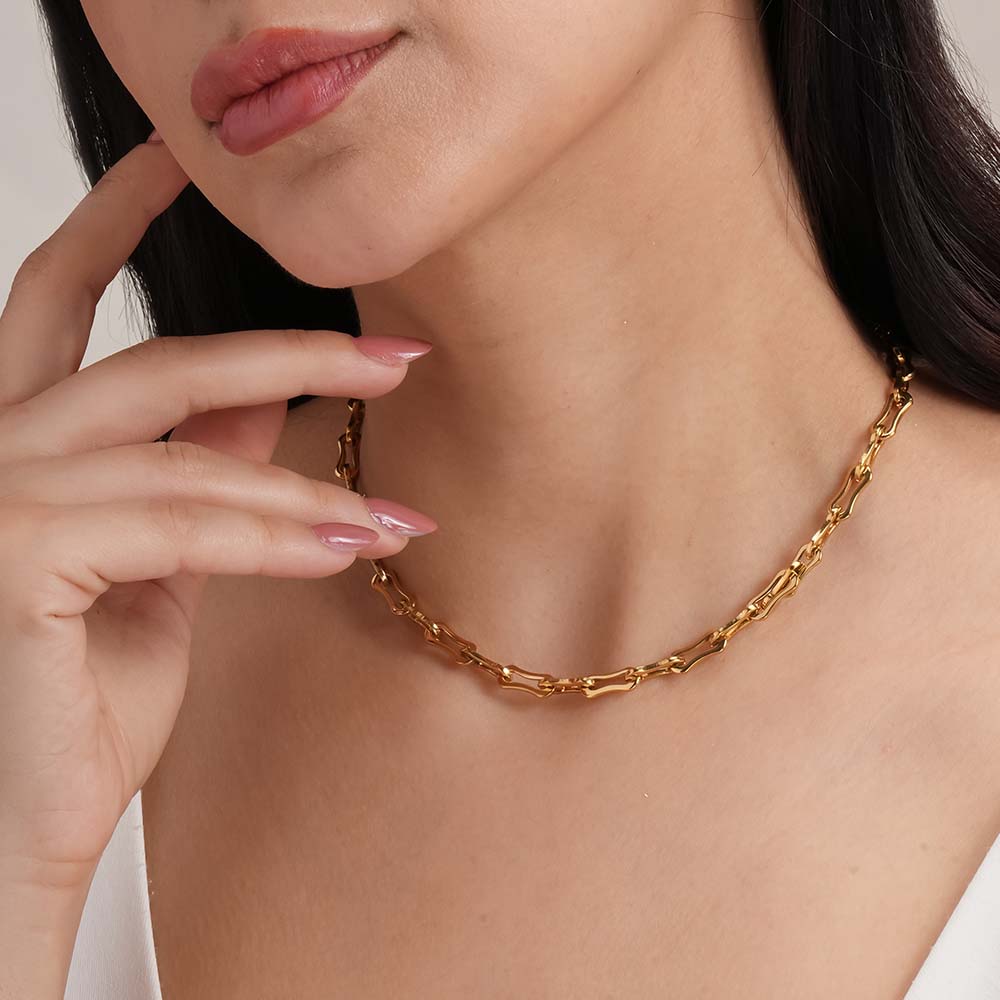 Trendy Bone Link Chain