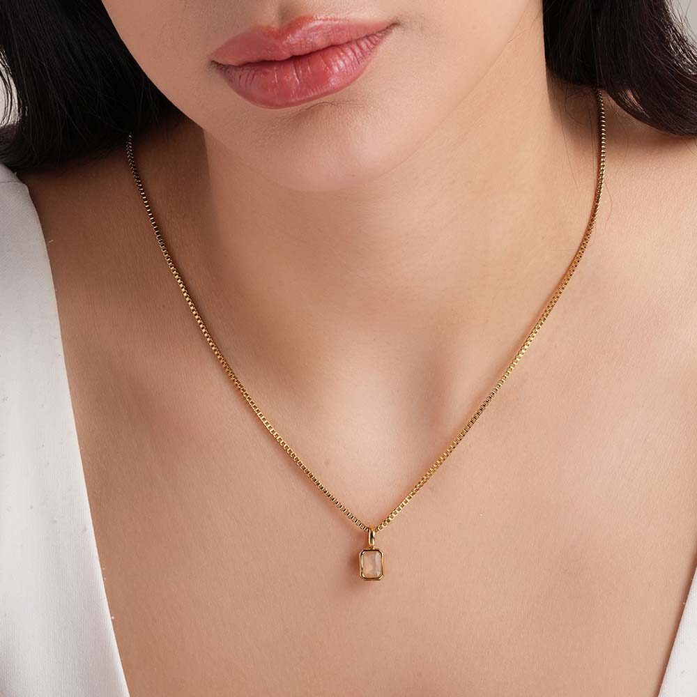 Graceful Sand Stone Pendant