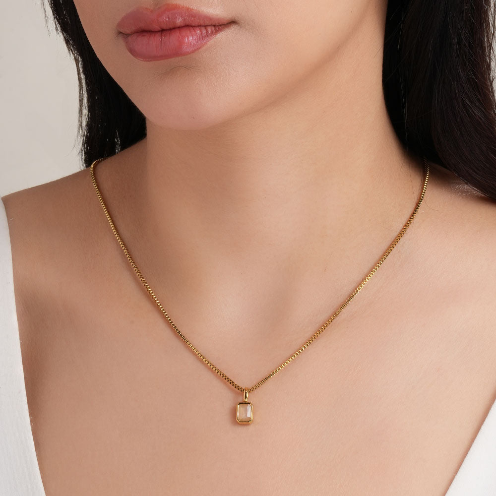 Graceful Sand Stone Pendant