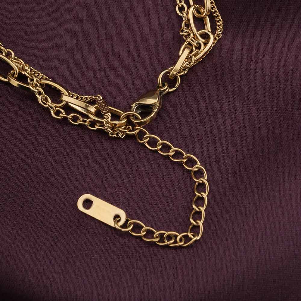 Golden Orbit Necklace