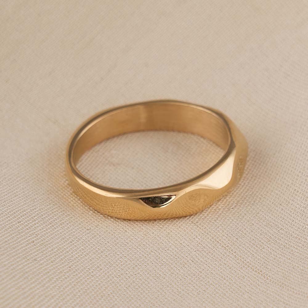 Wave Gold Ring