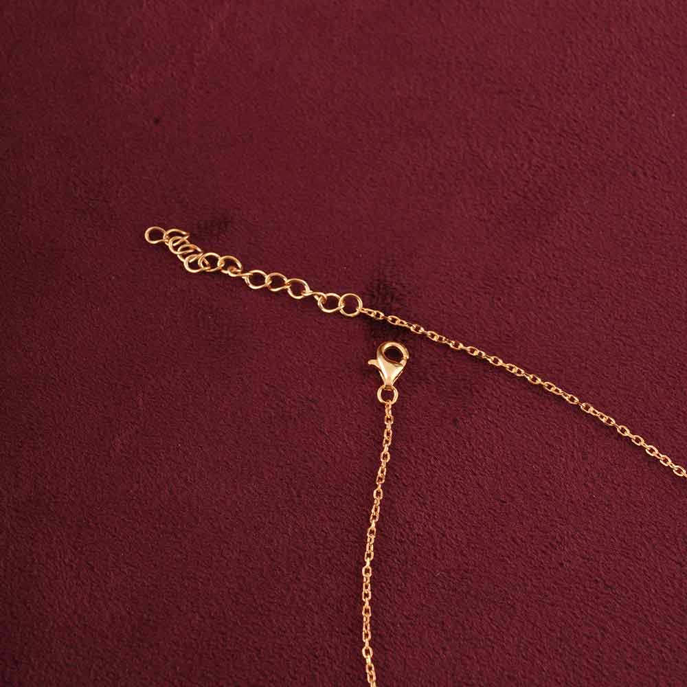 Whispering Leaf Anklet | 18K Gold Vermeil Plated