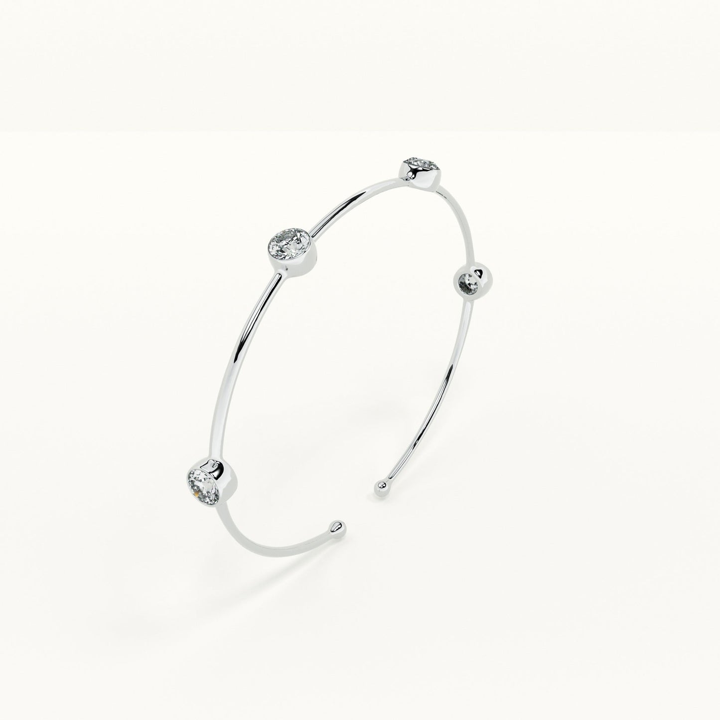 Zircon Pulse
Silver Station Bracelet