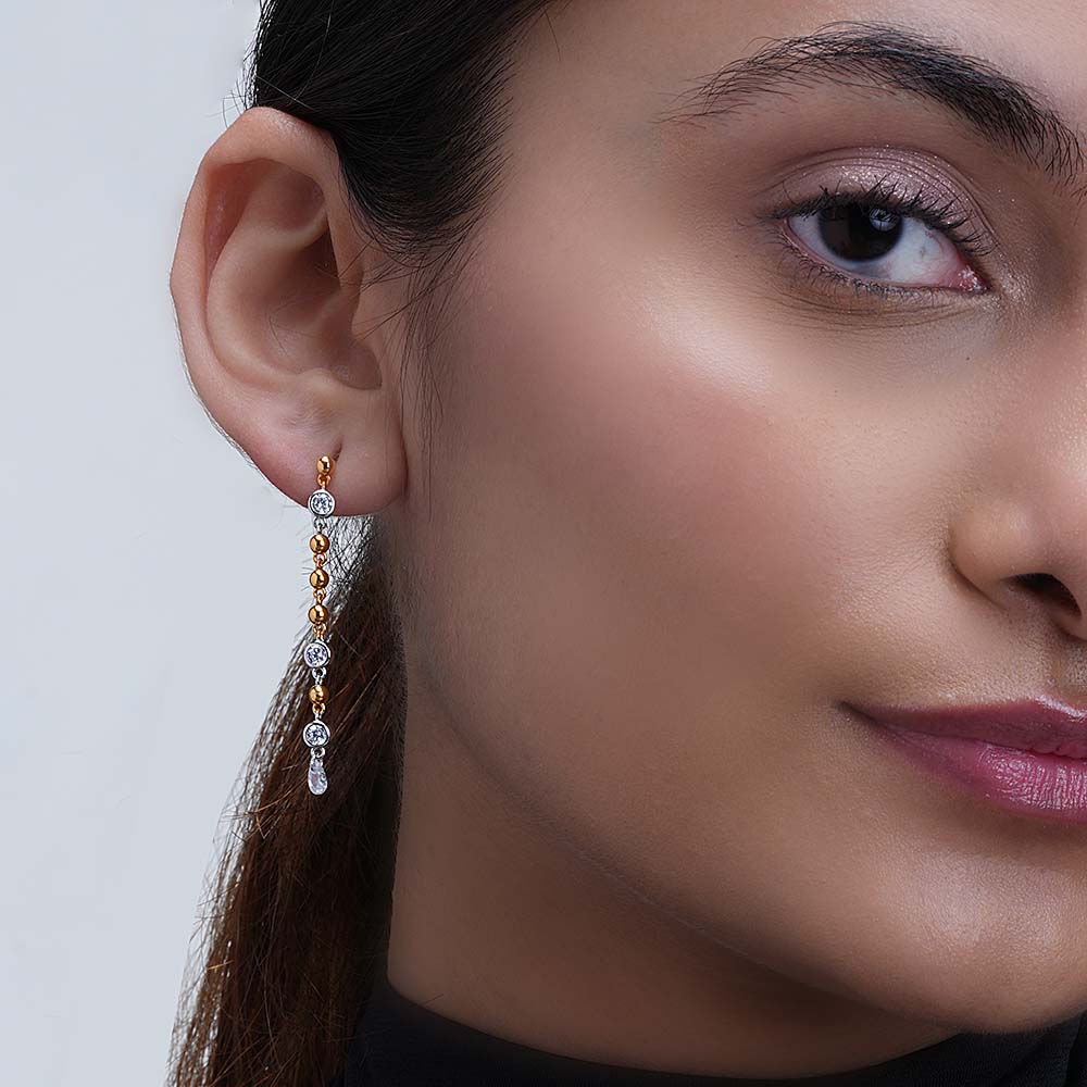 Enduring Style Danglers | 18K Gold Vermeil Plated