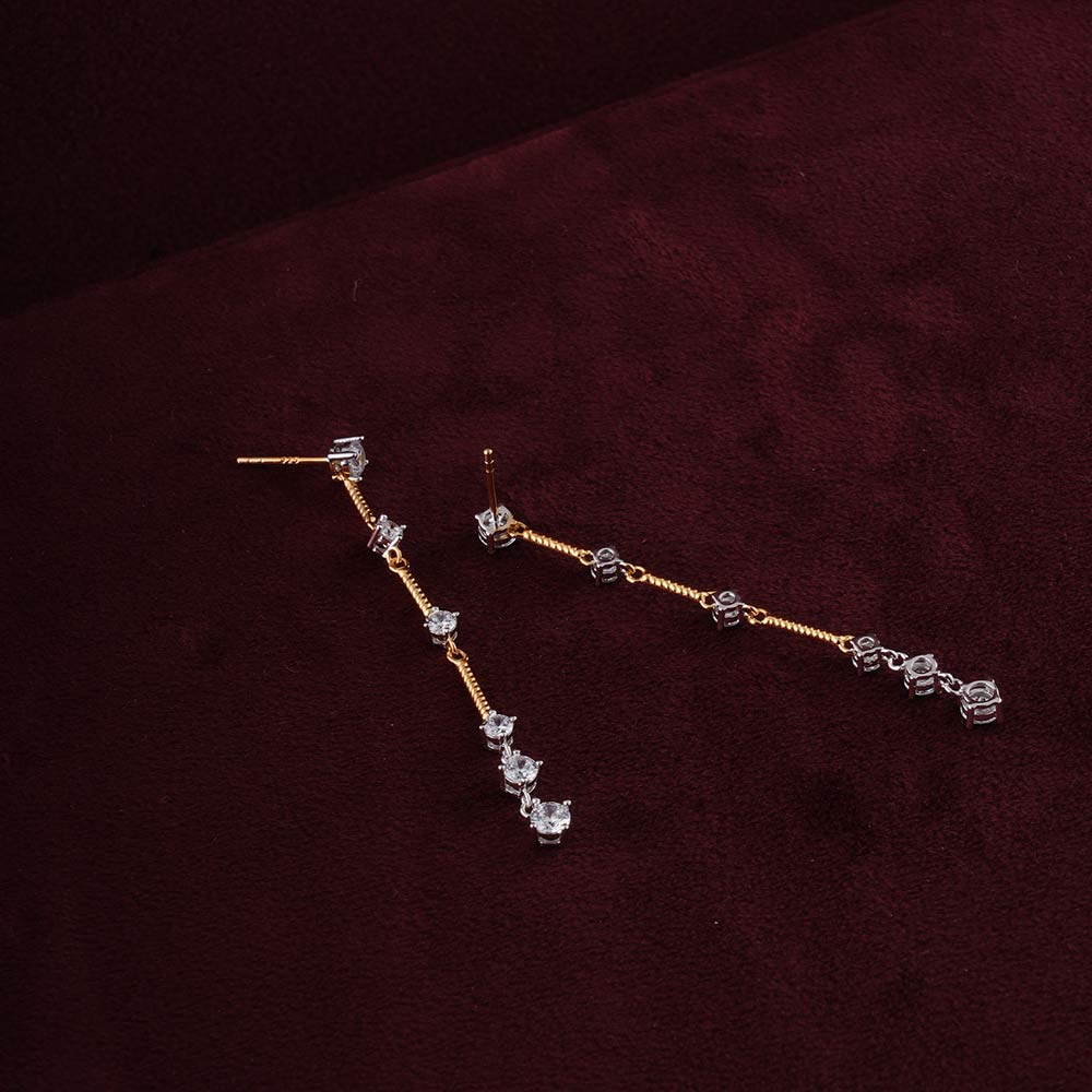 Eternal Elegance Danglers | 18K Gold Vermeil Plated