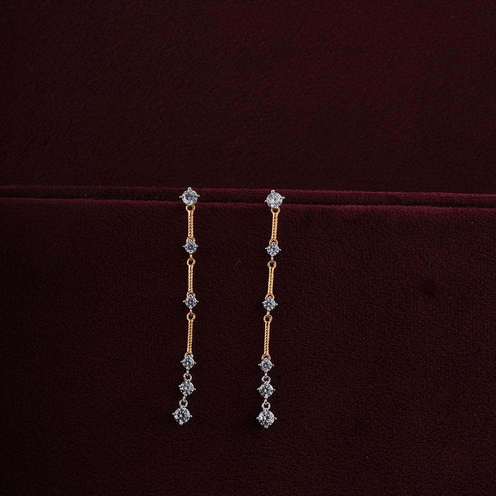 Eternal Elegance Danglers | 18K Gold Vermeil Plated
