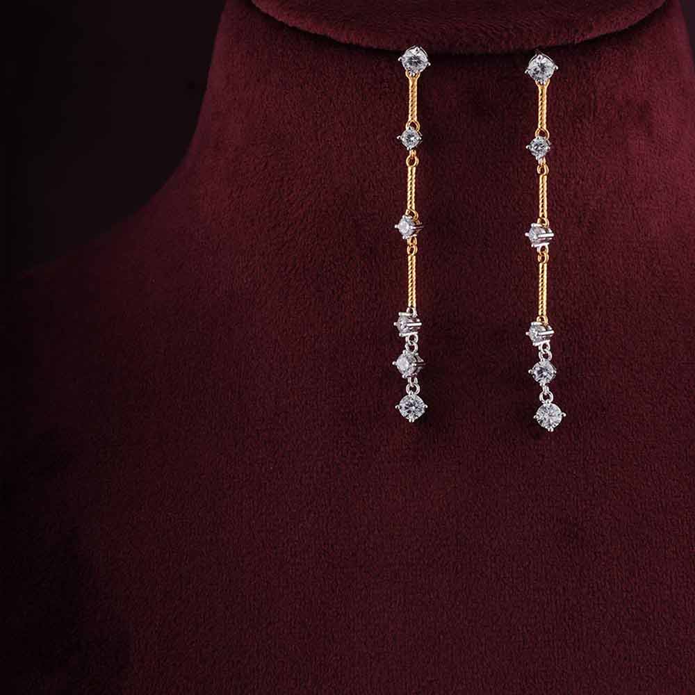 Eternal Elegance Danglers | 18K Gold Vermeil Plated
