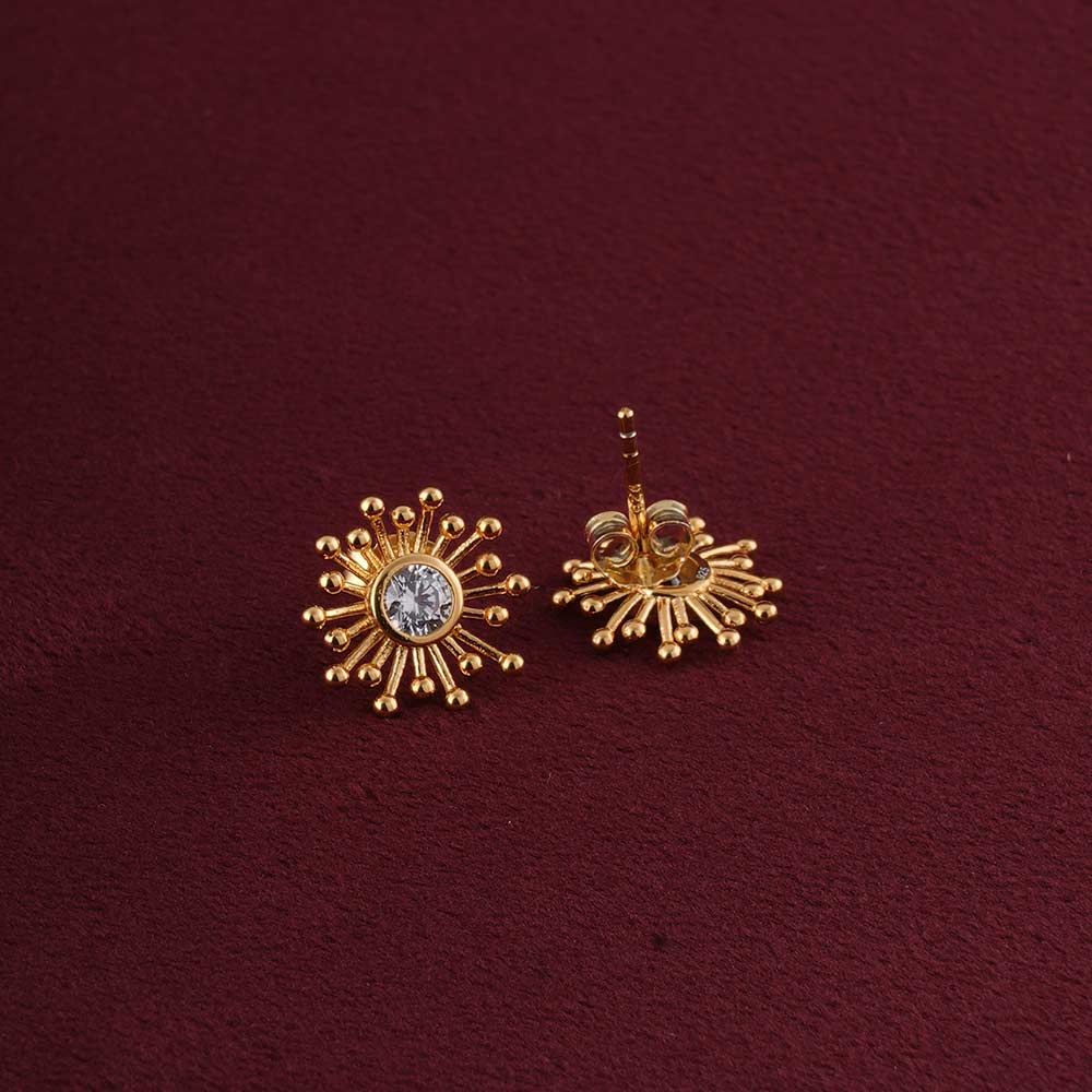 Firework Flicker Studs | 18K Gold Vermeil Plated