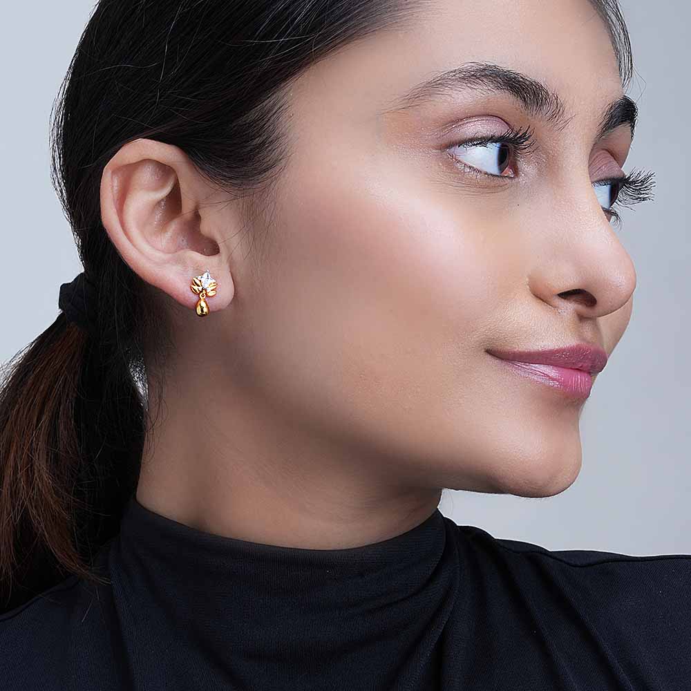 Festival Blink Drop Earrings | 18K Gold Vermeil Plated